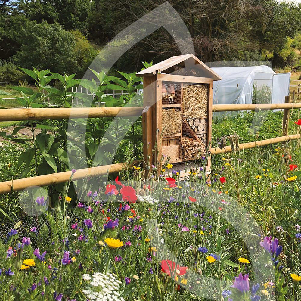 Hôtel à insectes en cèdre FSC – Gardenature
